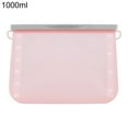 thumbnail image 3 of D-GROEE Reusable Storage Bags, Reusable Freezer Bags, Extra Thick Leakproof Silicone and Plastic Free for Marinate Meats, Cereal, Sandwich, Snack, Travel Items, Home Organization, 3 of 7