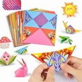 thumbnail image 1 of Interactive Animal Origami Kit for Kids Ages 4-6: DIY English-Language Craft Set with Colorful Paper, Perfect for Preschool Hand-Eye Coordination & Parent-Child Bonding, Easy-to-Make Educational Toy, 1 of 4