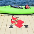 thumbnail image 4 of Shisuyan Reflective Boat Trailer Flag Red 2Pack 23.2x4.7in, 4 of 9