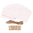 thumbnail image 1 of thinsony Photo Paper Frame Picture Holder Wedding Wall Hanging Decor Graduation Party Shooting Props - White, 1 of 1