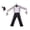 1-Silver1017, variant on Tiijoy Boys Stage Performance Dance Outfits Sparkly Cardigan Jacket Pants Hat Gloves 4Pcs Set, Sizes 7-8