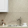 thumbnail image 2 of FASÄDE Rain Decorative Vinyl 18in x 24in Backsplash Panel in Batique Cream (5 Pack), 2 of 6