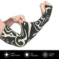 thumbnail image 3 of Daiia Abstract Cat Faces Pattern UV Sun Protection Arm Sleeves - Cooling Compression Arm Sleeve - Sports & UV Arm Sleeves for Men & Women, 3 of 8