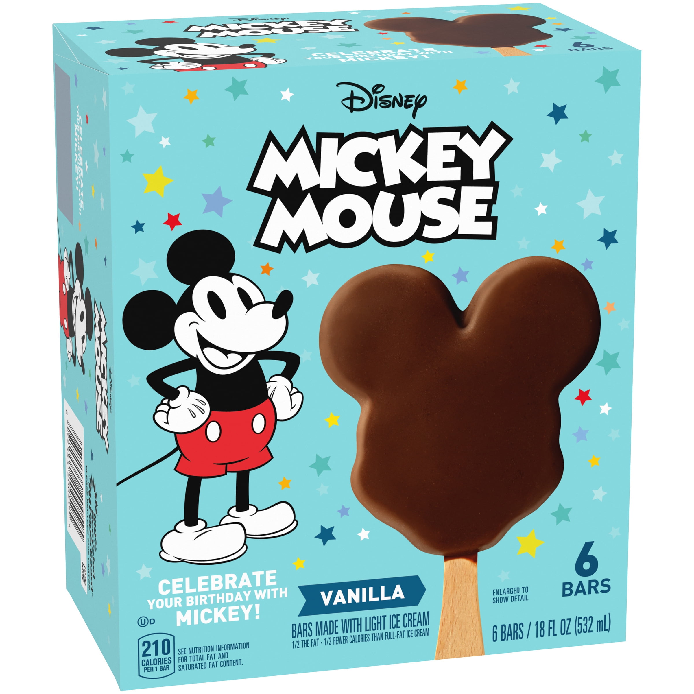 Disney Mickey Vanilla Light Ice Cream Bars 6 Ct Box Walmart Com Walmart Com Disney Mickey Vanilla Light Ice Cream Bars 6 Ct Box Walmart Com Walmart Com