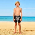 thumbnail image 4 of Babcutegg Boys and Girls Solid Color Summer Shorts – Breathable Cotton Blend with Fun Prints, Functional Pockets, and Comfortable Fit for Beach, Play, or Casual Wear Black Size 11 Years, 4 of 9