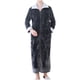 thumbnail image 1 of Batas de hombre de color sólido de franela cálida ropa de hogar con absorción de agua batas de secado al aire bata de baño hasta la rodilla pijamas de hombre camisón de poliéster, 1 of 1