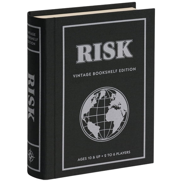 WS Game Company RISK Vintage Bookshelf Edition