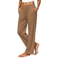 thumbnail image 2 of YHAJDS Women Sports Joggers Daily Yoga Casual Long Bottoms Designed With Convenient Pockets, 2 of 6