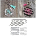 thumbnail image 4 of 3x220 Piezas Llaveros Acrílicos De Tornillos Para DIY Llavero Artesanía Plata SM SunniMix Llavero acrílico, 4 of 6