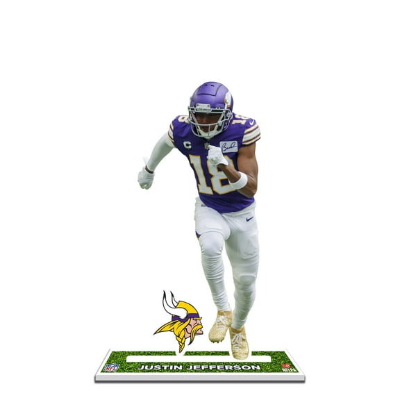 Justin Jefferson Minnesota Vikings 12'' Player Standee Desktop Display