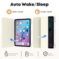 thumbnail image 5 of GKABXY for iPad (A16) 11th Generation Case 11 Inch 2025, iPad 10th Generation Case 10.9 Inch 2022, Support Touch ID, Auto Wake/Sleep,Cream White Print, 5 of 8