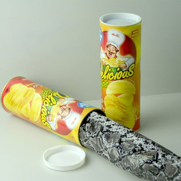 EQWLJWE Toys Games Kids,Halloween Decorations,Baby Toys Clearance,Novelty Gag Toys for Girls Boys,Halloween Gifts for Kids,Halloween Potato Chips Cans Snake Tricks Joke Scary Fries Play Toys
