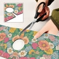 thumbnail image 6 of Yayeee Faucet Mat for Kitchen Sink 30" Diatomite Long Splash Guard Pad, Floral Pattern, 2 Pack, 6 of 7