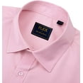 thumbnail image 3 of Men's Dress Shirts Solid Long Sleeve Stretch Wrinkle-Free Formal Shirt Business Casual Button Down Shirts, 3 of 13