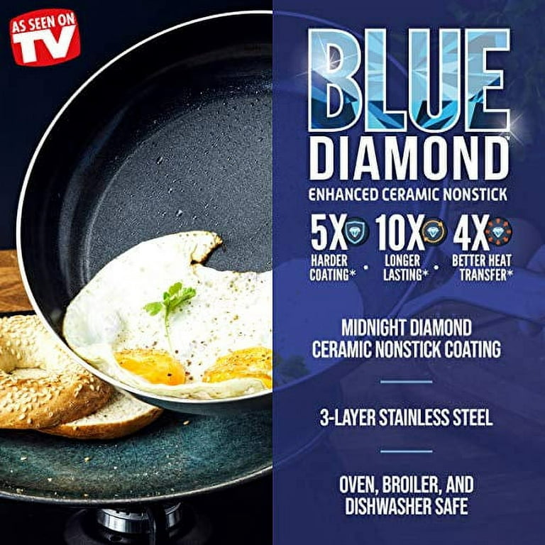 Blue Diamond Triple Steel 8 Frypan