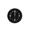 thumbnail image 1 of Bewildely Reloj de pared silencioso de 2 uds., perilla de ajuste resistente al desgaste, reloj de alta definición duradero para el Decoración del hogar Negro, 1 of 6