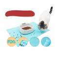 thumbnail image 3 of INSTACHEW Silli Mat Waterproof, Collapsible for Food and Water Feeding White, 3 of 7