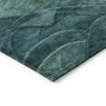 thumbnail image 4 of Addison Rugs Chantille Indoor/Outdoor Transitional Swirls Teal Washable Rectangle Rug, 8' x 10', 4 of 6