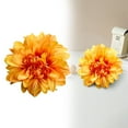 thumbnail image 2 of Sunxin Artificial Flowers Champagne Artificial Flowers Silk Flowers Heads for Table Centerpiece Floral Arrangements Wedding Home Decoration, 1X Simulated Flower, 2 of 5