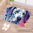 thumbnail image 5 of Spotted Dog Non-Slip Polyester Door Rug, Machine Washable Door Carpet, Bath Rugs, 5 of 6