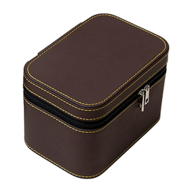 Caja de almacenamiento para pulseras jinwen Café 16.5 cm x 11.5 cm x 11 cm