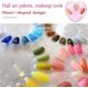 thumbnail image 3 of coeur Nail Art Palette Rsine Nail Art Palette Polissage Palette Or Bord Rsine Porte-ongles Coeur Forme Cosmtique Outil De Mlange, 3 of 5