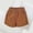 A95 Brown, variant on Kids Boys Girls Casual Summer Shorts Elastic Waist Lightweight Cotton Blend Bottoms with Side Pockets for Everyday Play Wear Active Lounge Trunks Activewear