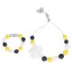 thumbnail image 2 of Collar Sensorial para Masticar Collar Dentición en Forma Rosa y Anillo de Pulsera de Silicona para el Motor Oral para Autismo TDAH Calmar las Encías para Niños y Niñas ANGGREK  Otros, 2 of 8