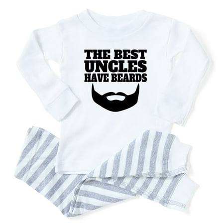 CafePress - The Best Uncles Have Beards - Toddler Long Sleeve Pajama
