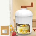 thumbnail image 4 of Ice Crusher Manual Rotary Ice Crusher Small Manual Shaving Ice Machine For Household Kitchen Handheld Snow Crusher Ref: 5226, 4 of 5