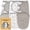 Gray, variant on Baby Swaddles for Newborns - 3 Pack Baby Swaddles for 0-3 Months - Baby Swaddle Sleep Sack