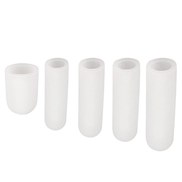 Guardurnaity Dedo alargado Guante de dedo Gel de sílice Cubierta de cuna de dedo Protector de dedo flexible Protección de la piel dos Guardurnaity CE000135-02