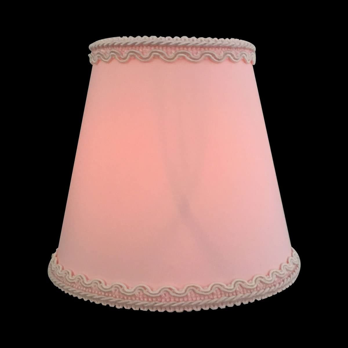 Lapenschir Aufsteckschir Aufsetzschir Für Kronleuchter Vintage Rosa