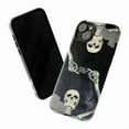 thumbnail image 2 of Skeleton Reflection “Our Last Goodbye” Dual Layer Phone Case, Gothic Starry Night Protective Phone Cover, Gift for iPhone 16 15 14 13 12 11 Pro Plus Mini, 2 of 6