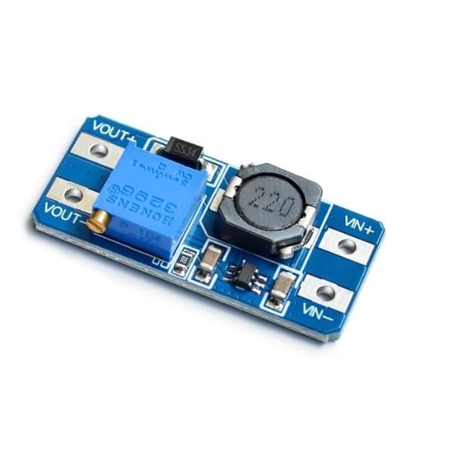 HUGFEGWE #fepart 5pcs/lot MT3608 2A Max DC-DC Step Up Power Module Booster Power Module for - (Color: NO USB) #fepart301343 CJB91-109209