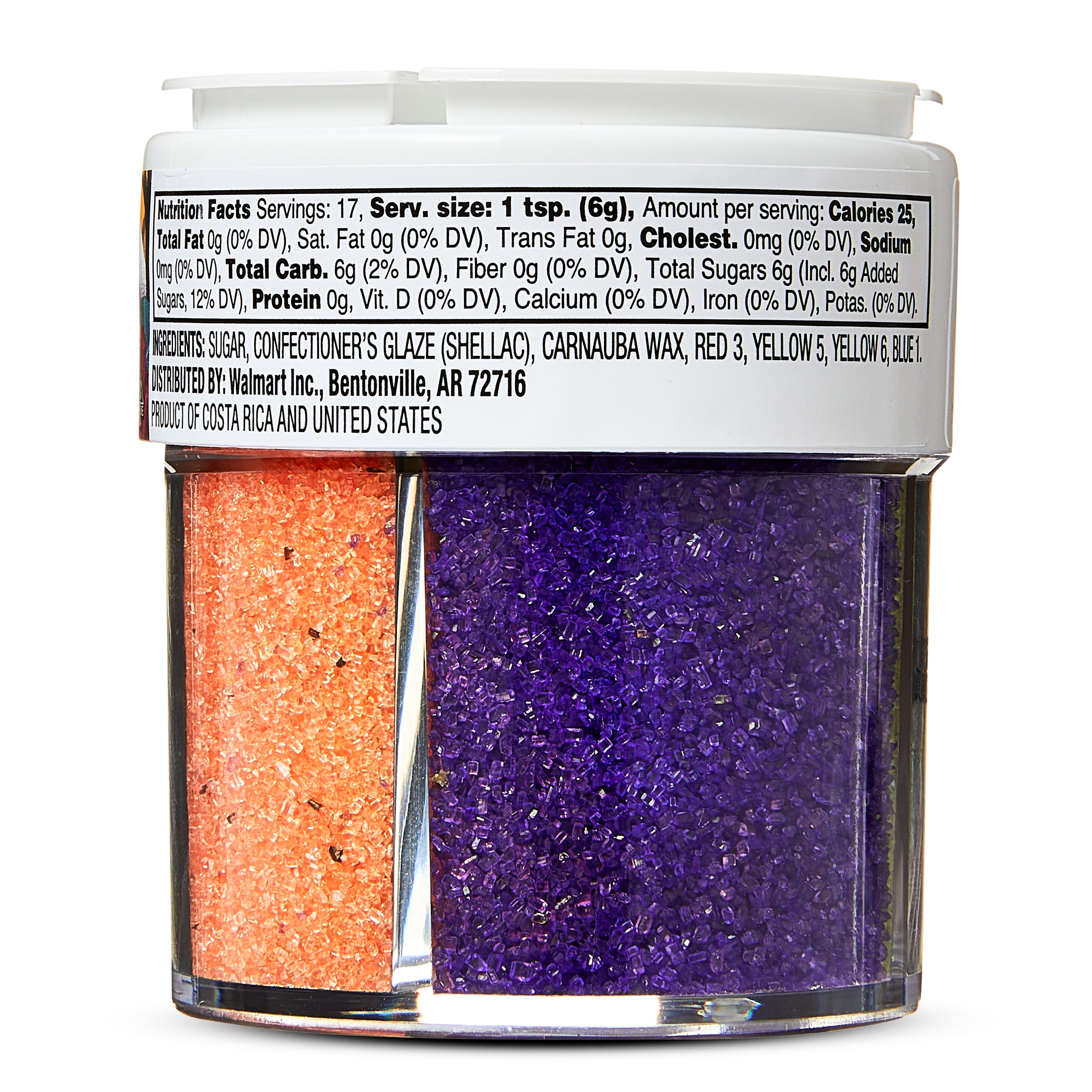 Great Value Halloween 4 in 1 Sanding Sugar, 5.85 oz