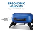 thumbnail image 4 of Napoleon TravelQ 240 Compact Portable Propane Gas Grill, Blue, Tailgating, Camping, and Small Outdoor Spaces, 4 of 8
