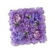 thumbnail image 2 of Fondo de arreglo de pared de flores artificiales para boda con hilera de flores, arco de flores DIY Púrpura, 2 of 9