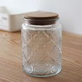 thumbnail image 2 of Bangcool Glass Canister Large Capacity Retro Food Storage Jar Mason Jar with Bamboo Lid, 2 of 10