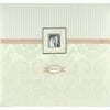 K & Company La Boutique Postbound Wedding Album 12''X12'', Bordeaux Silver