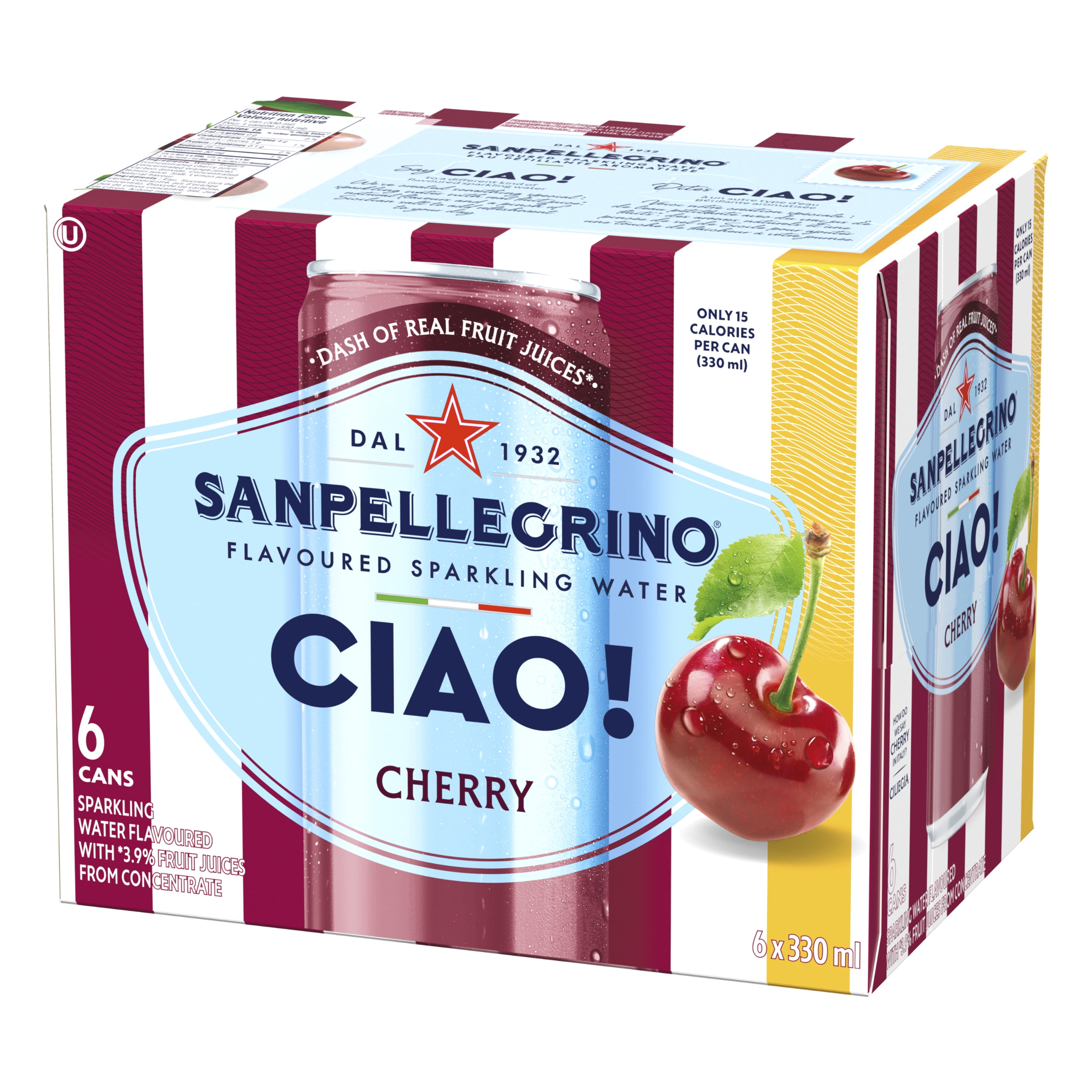 cherie chien様 ⑪ San Pellegrino CIAO! Cherry Flavoured Italian Sparkling Water