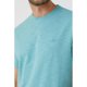 thumbnail image 3 of Mantaray - Camiseta de Slub para Hombre (Turquesa), 3 of 5