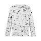 thumbnail image 5 of Pntutb moda mujer estampado manga larga cómoda transpirable cuello redondo camisa tops Pntutb Pntutb-2663, 5 of 8