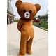 thumbnail image 5 of Lindo disfraz de mascota de oso de peluche, fiesta de cumpleaños de Halloween, cosplay, muñeca de anime para adultos, ceremonia publicitaria, fiesta de disfraces, 5 of 5
