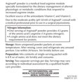 thumbnail image 3 of Drink Mix Resource ARGINAID Cherry 9,2 g con vitaminas C y E, 3 of 4