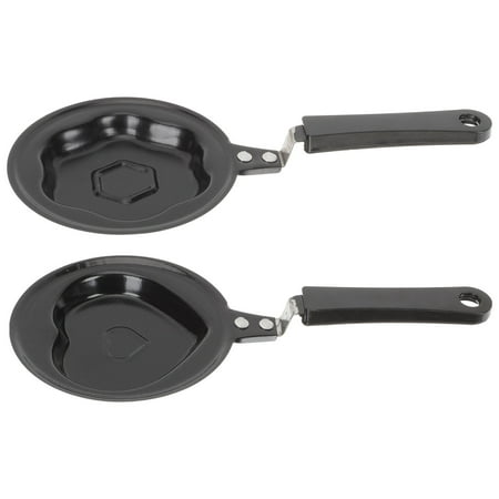

2 Pcs Griddle Pan Egg Pan Convenient Pancake Pan Daily Use Pan Breakfast Pan Egg Supplies