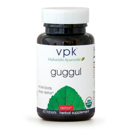 Organic Guggul - Kulreet Chaudhary The Prime | 60 Herbal Tablets | Rejuvenate & Cleanse the Lymph System | Strengthens Joint Mobility | Liver (The Best Liver Cleanse Product)