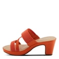 thumbnail image 4 of Patrizia Women's DEVORAH Slide Cross Over Heeled Sandals Orange EU 36 / US 5.5 - 6, 4 of 5