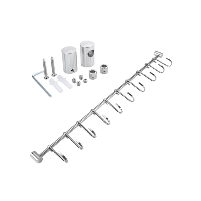 GROWTH TANK Kitchen Utensil Rack Holders Shelves Spatula Rack Wall Hanging for Household