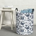thumbnail image 5 of Picia Chicken And Fish Large Laundry Basket, Waterproof, Freestanding Laundry Hamper, Collapsible Tall Clothes Hamper with Extended Handles-Medium, 5 of 8